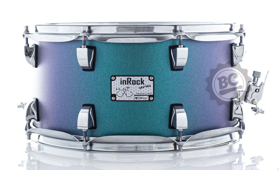 Caixa Odery inRock Blue Stone 14x7" revestimento fosco especial e casco em Basswood