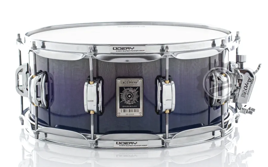 Caixa Odery New Eyedentity Lacewood Birch Super Blue Purple 14x6" com Aros Super PowerHoop 2.5mm