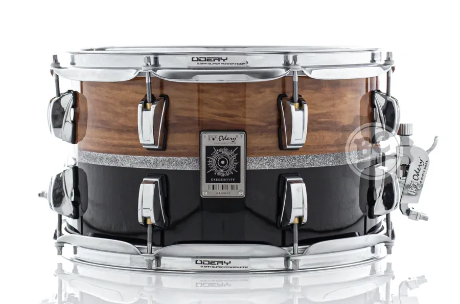 Caixa Odery New Eyedentity Teak Maple The Plane 13x7.5" Aros Super PowerHoop 2.5mm Silver Stripe