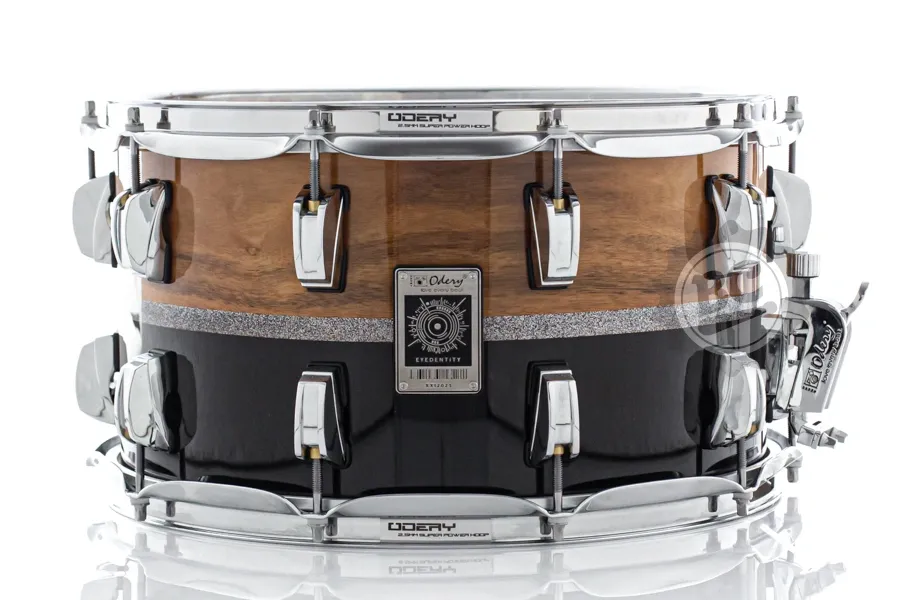 Caixa Odery New Eyedentity Teak Maple The Plane 14x8" Aros Super PowerHoop 2.5mm Silver Stripe