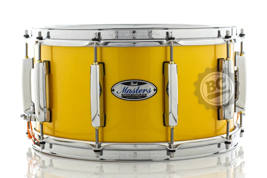 Caixa Pearl Masters Complete MCT Maple Antique Gold 14x7" com esteira Ultrasound 42 fios Reference