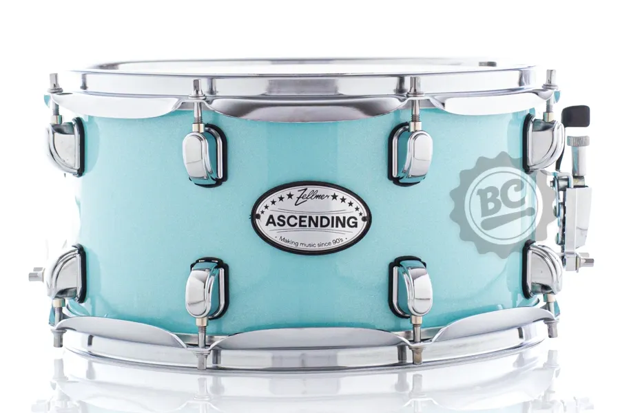 Caixa Zellmer by Spanking Ascending Caribean Blue 12x6.5" acabamento revestido especial e casco em Basswood