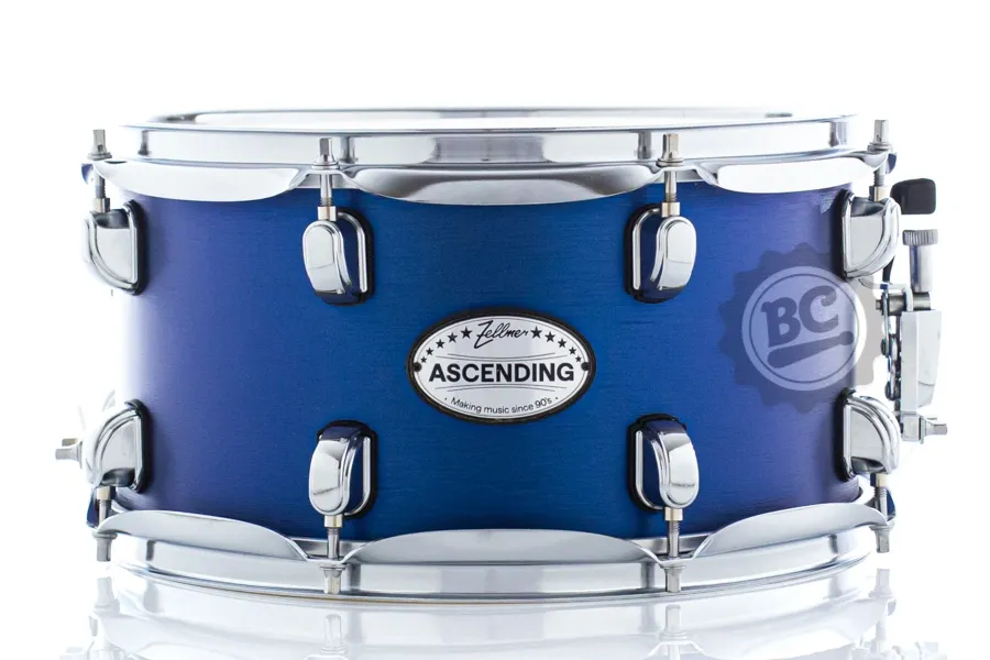 Caixa Zellmer by Spanking Ascending Matte Blue 12x6.5" acabamento revestido especial e casco em Basswood