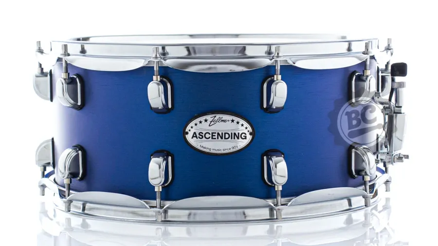Caixa Zellmer by Spanking Ascending Matte Blue 14x6.5" com abafador interno e casco em Basswood