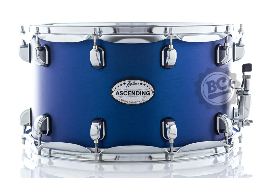 Caixa Zellmer by Spanking Ascending Matte Blue 14x8" com abafador interno e casco em Basswood