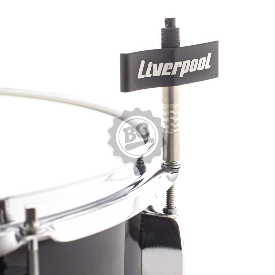 Chave de Afinação Liverpool Premium Black com recartilhado para ajuste fino e giro rápido (11569)
