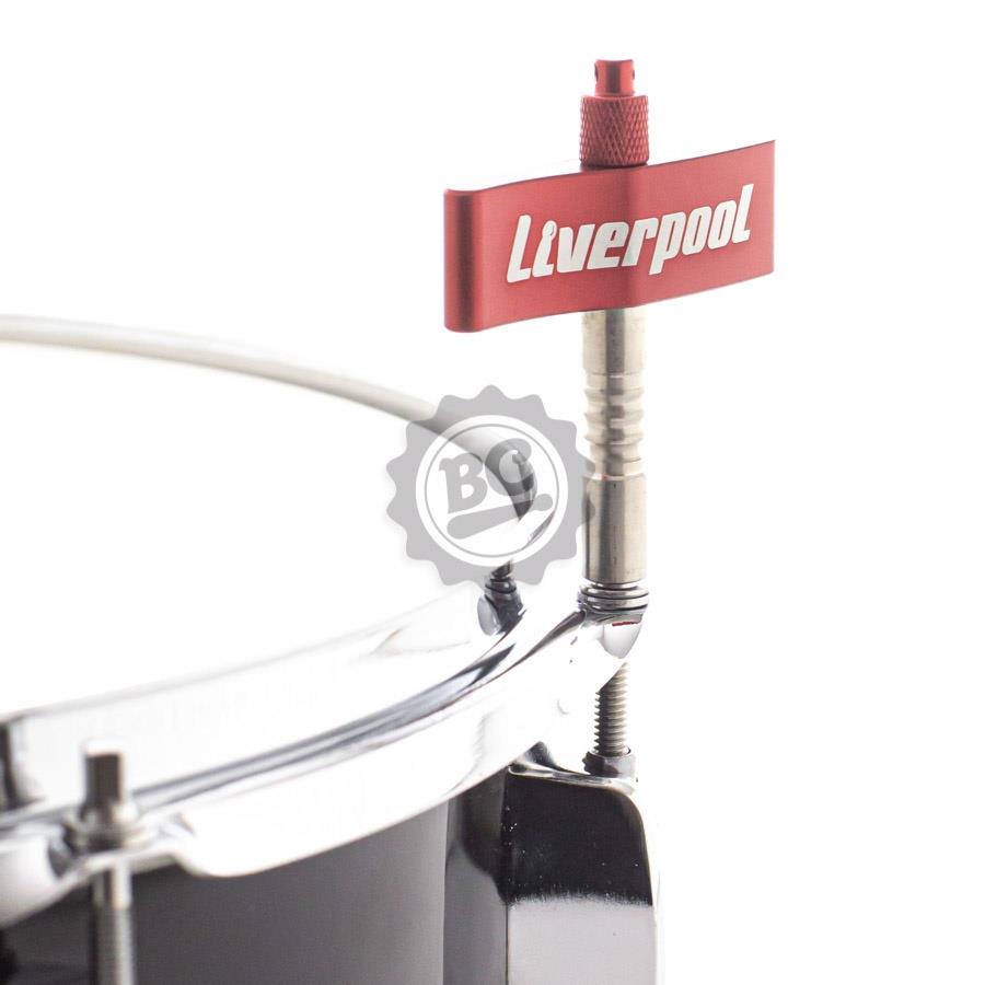 Chave de Afinação Liverpool Premium Red com recartilhado para ajuste fino e giro rápido (11568)
