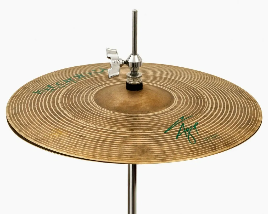 Chimbal Istanbul Agop Signature Tomurcuk 14" Green Logo Limited Edition AGH14