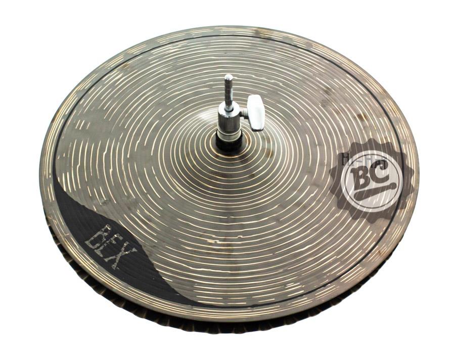 Chimbal Orion BEX Hi-Hat 14" Mastersound BX14HH Bronze B10 acabamento térmico e visual envelhecido