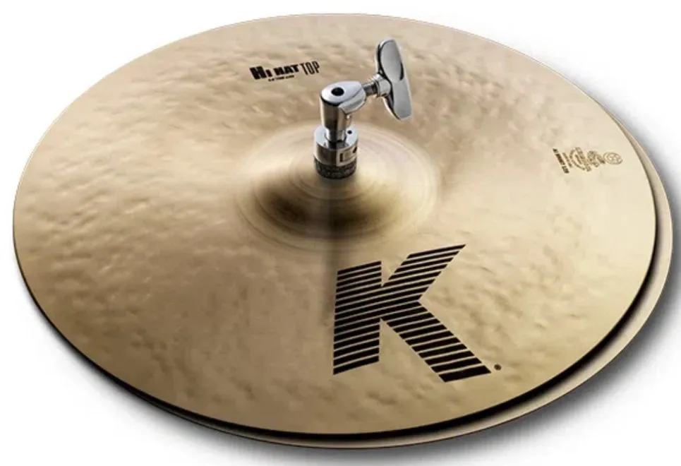 Chimbal Zildjian K Custom Dark Hihat 14" Modelo Clássico K0943 Importador Oficial com Procedência