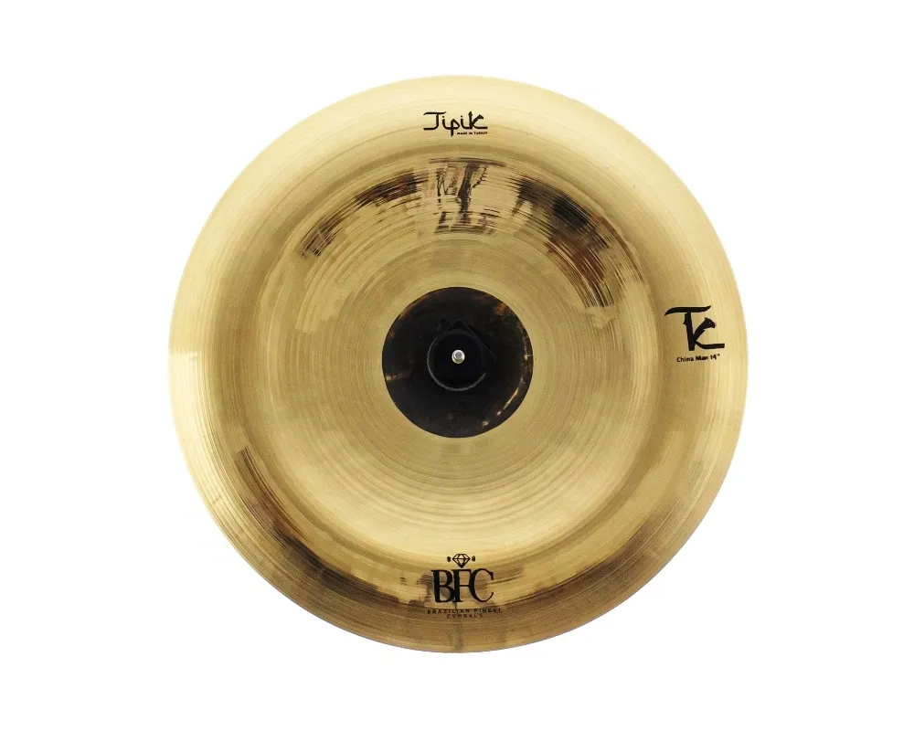 China BFC Cymbals Tipik Brilliant Mini China Man 14" TPCH14 em Bronze B20 (Made in Turkey)
