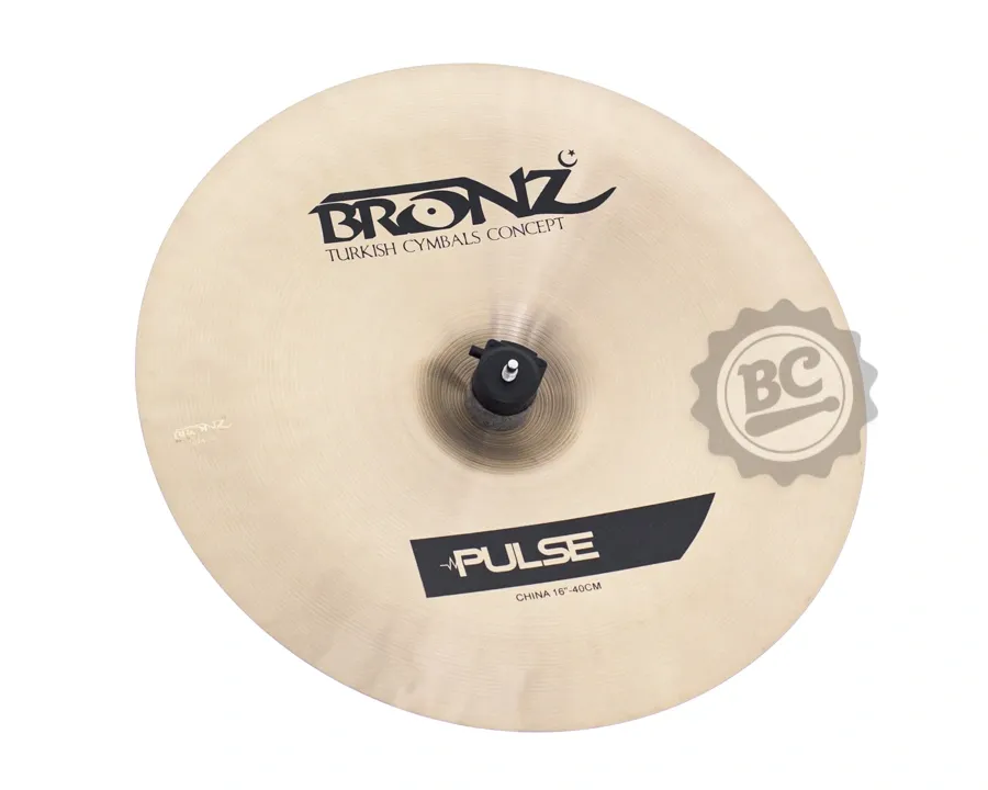 China Bronz Cymbals Pulse Traditional 16" em Bronze B20 by Odery BRZ-PUL-CH16