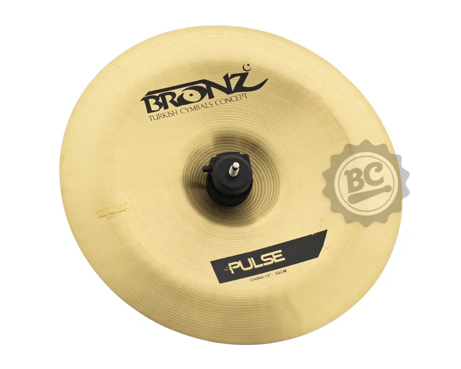 China Bronz Cymbals Pulse Traditional Mini China 12" em Bronze B20 by Odery BRZ-PUL-CH12