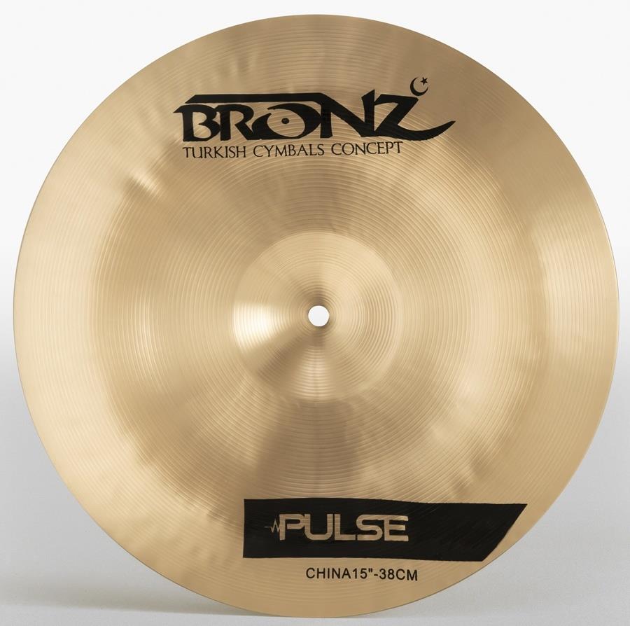 China Bronz Cymbals Pulse Traditional Mini China 15" em Bronze B20 by Odery BRZ-PUL-CH15