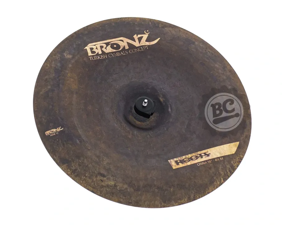 China Bronz Cymbals Roots Formula Series 16" em Bronze B20 by Odery BRZ-ROO-CH16