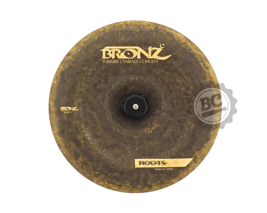 China Bronz Cymbals Roots Traditional Mini China 10" em Bronze B20 by Odery BRZ-ROO-CH10