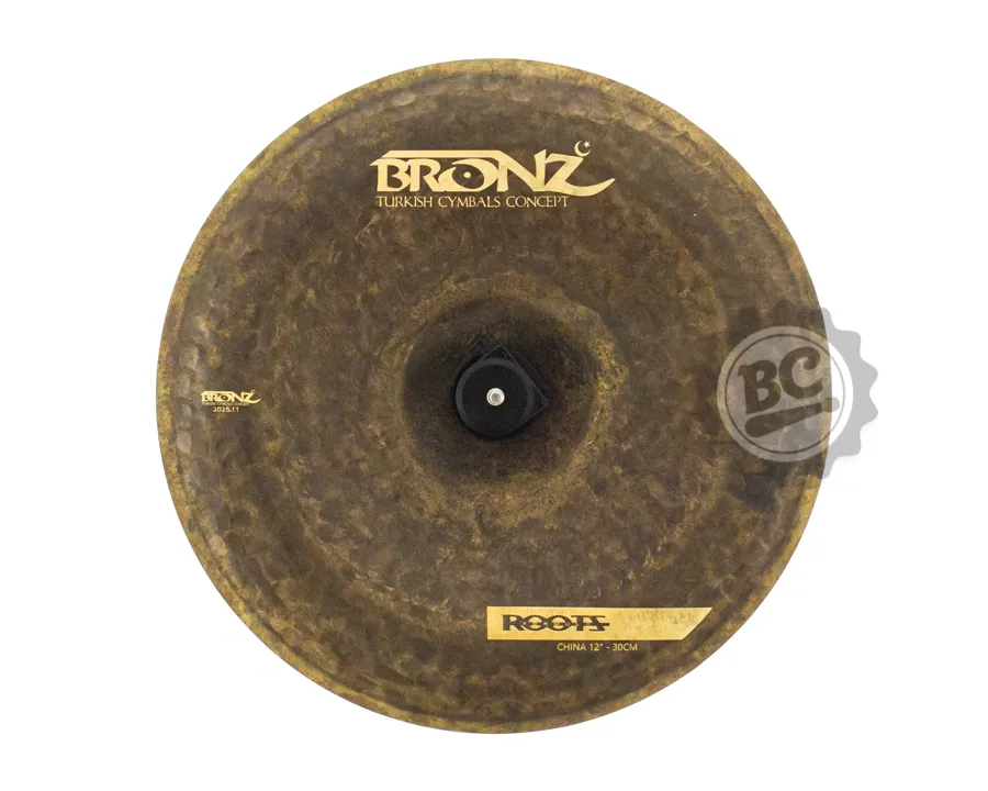 China Bronz Cymbals Roots Traditional Mini China 12" em Bronze B20 by Odery BRZ-ROO-CH12