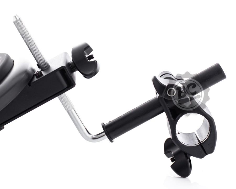 Clamp para Rack de Bateria Eletrônica X-Pro by C.Ibañez com Haste para fixar os pads no rack