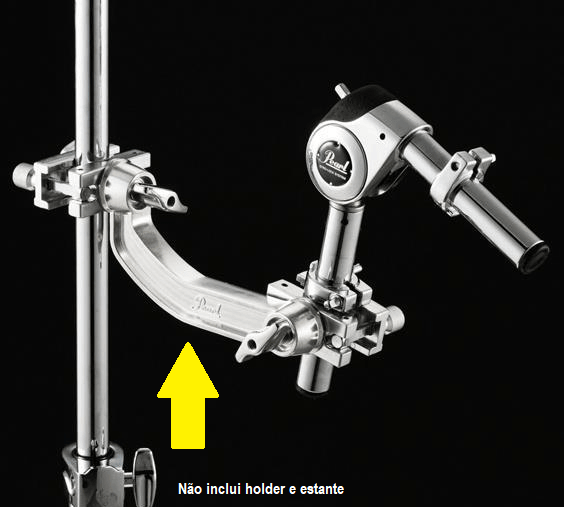 Clamp Pearl AX-25L Articulado com 2 Conexões Multiuso com Vários Ajustes