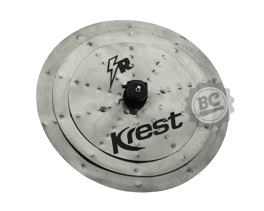 Clap Stack Krest Slap Stack Silver 9", 11" e 13" Stainless Steel para efeito nas levadas