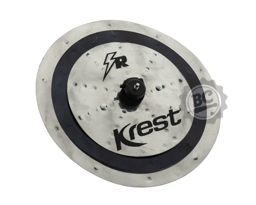 Clap Stack Krest Slap Stack Silver Black 9", 11" e 13" Stainless Steel para efeito nas levadas