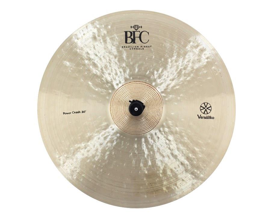 Crash BFC Brazilian Finest Cymbals Versaliko Power 20" Striped Bell VKPC20 em Bronze B20