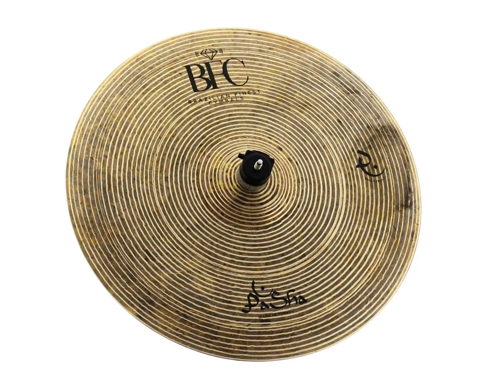 Crash BFC Cymbals Pashá Thin 17" PSTC17 Raw Traditional em Bronze B20 (Made in Turkey)