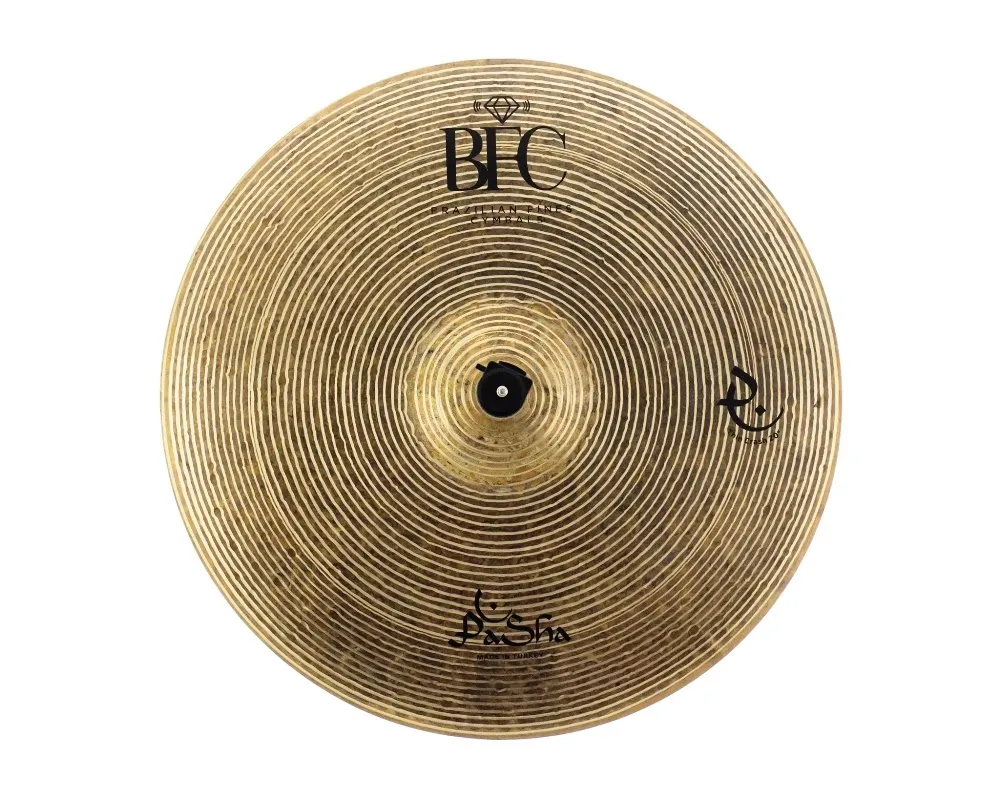 Crash BFC Cymbals Pashá Thin 20" PSTC20 Raw Traditional em Bronze B20 (Made in Turkey)
