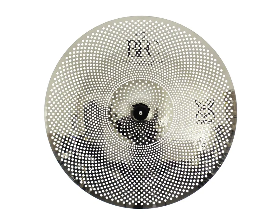 Crash BFC Cymbals Silex Silver Brilliant 16" Low Volume Mute controle até 80% menor