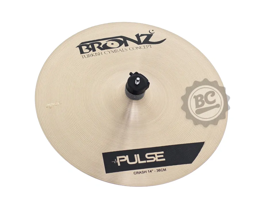 Crash Bronz Cymbals Pulse Traditional 14" em Bronze B20 by Odery BRZ-PUL-CR14