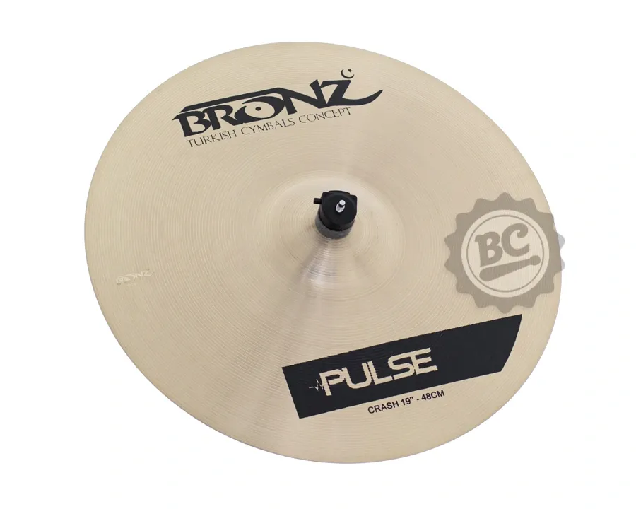 Crash Bronz Cymbals Pulse Traditional 19" em Bronze B20 by Odery BRZ-PUL-CR19
