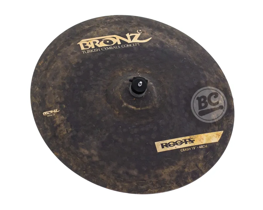 Crash Bronz Cymbals Roots Formula Series 19" em Bronze B20 by Odery BRZ-ROO-CR19