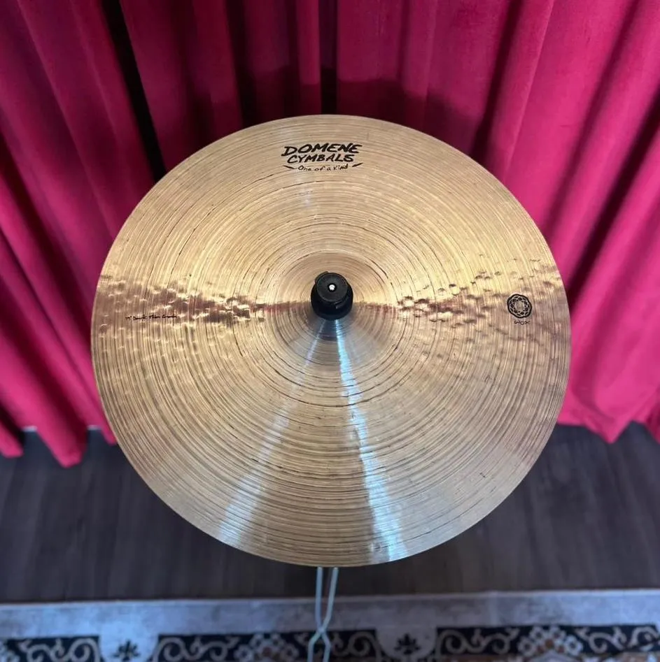 Crash Domene WOX Series Jazz Dark Thin 19" (Seminovo) em Bronze B20 Made in Brazil