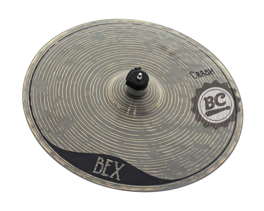 Crash Orion BEX 16" BX16CR em Bronze B10 com acabamento térmico e visual envelhecido