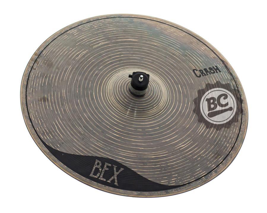 Crash Orion BEX 19" BX19CR em Bronze B10 com acabamento térmico e visual envelhecido