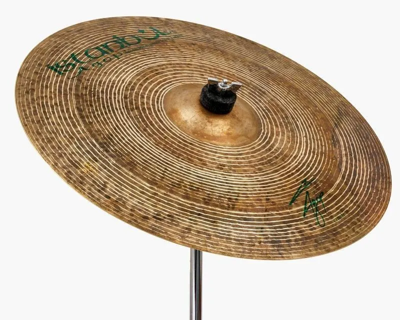 Crash Ride Istanbul Agop Signature Tomurcuk 19" Green Logo AGC19