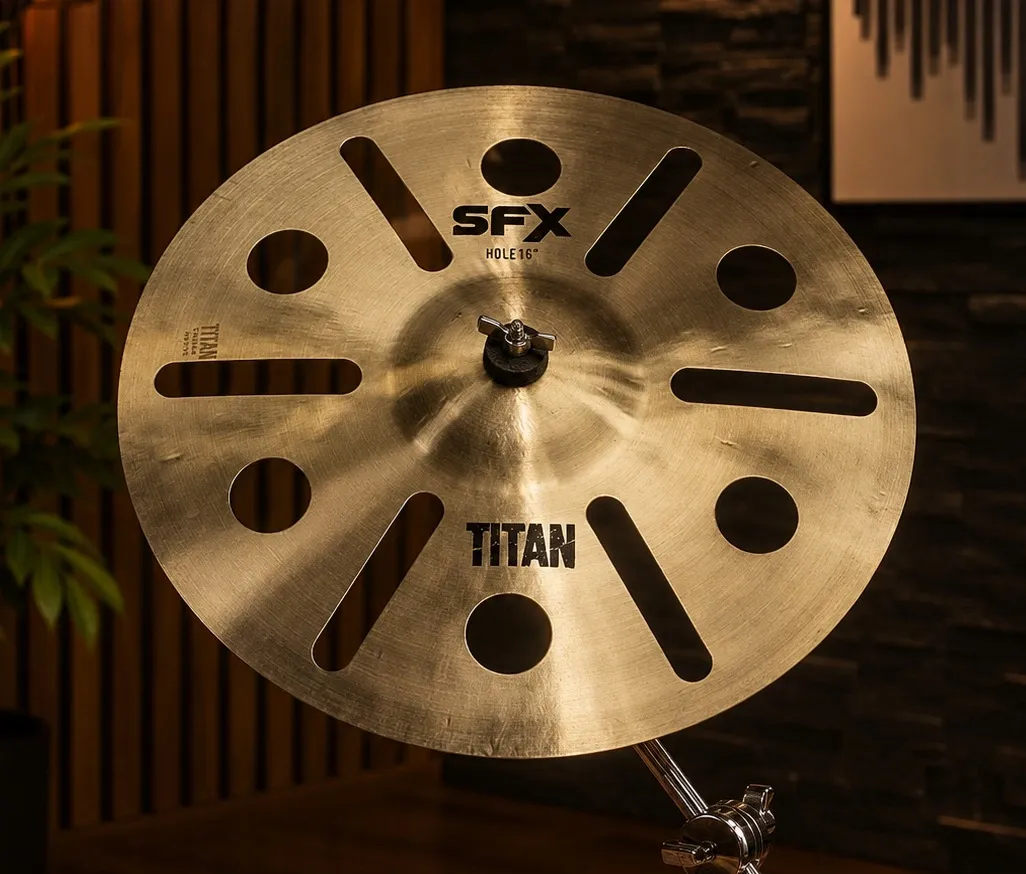 Crash Titan SFX Series Hole Crash 16" em Bronze 20 TNS16HL