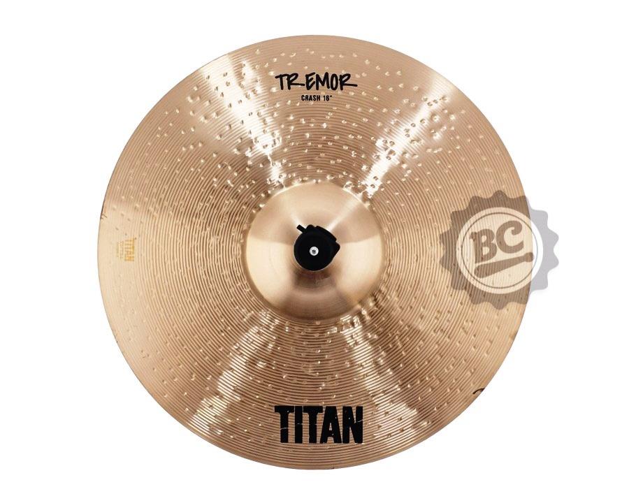 Crash Titan Tremor Series 16" em Bronze B8 Extra Hammered TNT16CA