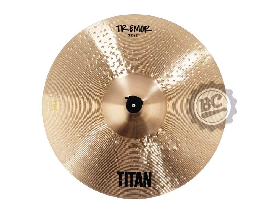 Crash Titan Tremor Series 17" em Bronze B8 Extra Hammered TNT17CA