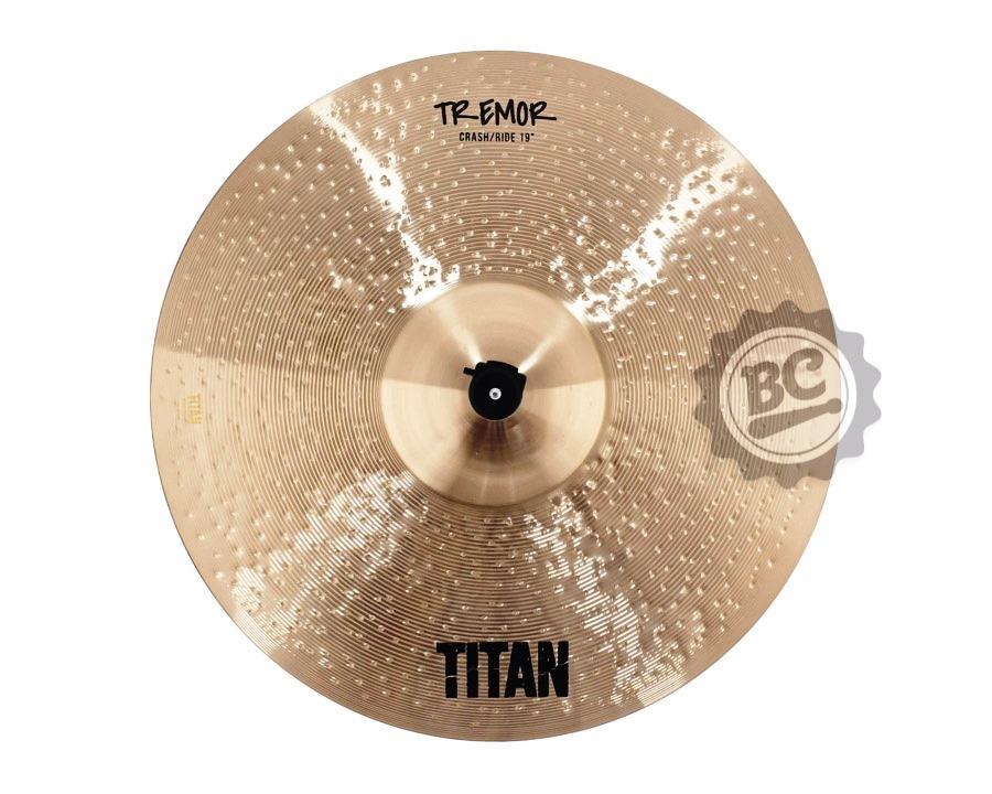 Crash Titan Tremor Series 19" em Bronze B8 Extra Hammered TNT19CA