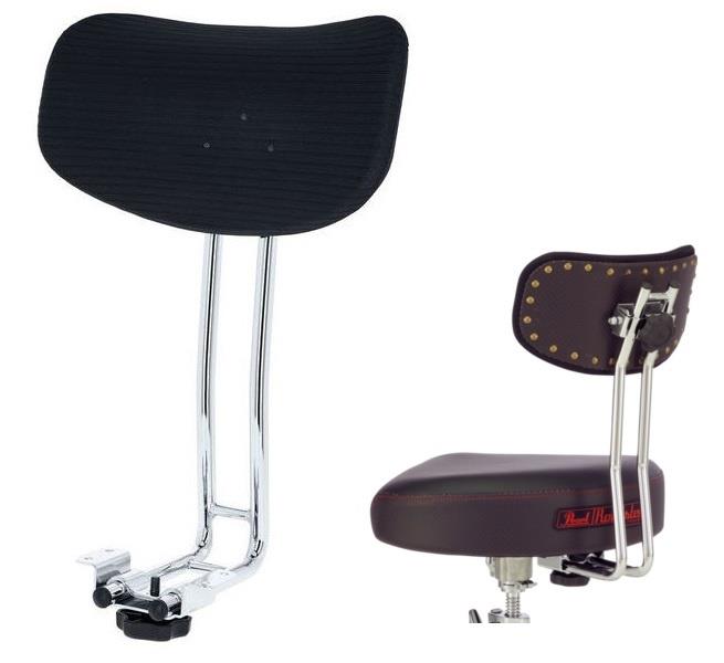 Encosto de Banco Pearl Roadster Backrest DTBR-1535 para os bancos D-3500 e D-1500 com ajuste de altura