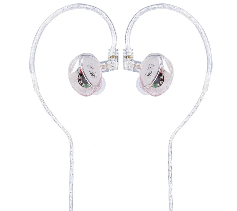 Fone de Ouvido Dylan DE-215 Clear In Ear com cabo destacável, bag e kit de plugs de ouvido