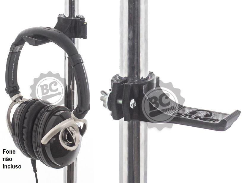 Gancho e Suporte D-Tuner Black para Headphone ou acessórios para fixar na estante DT11
