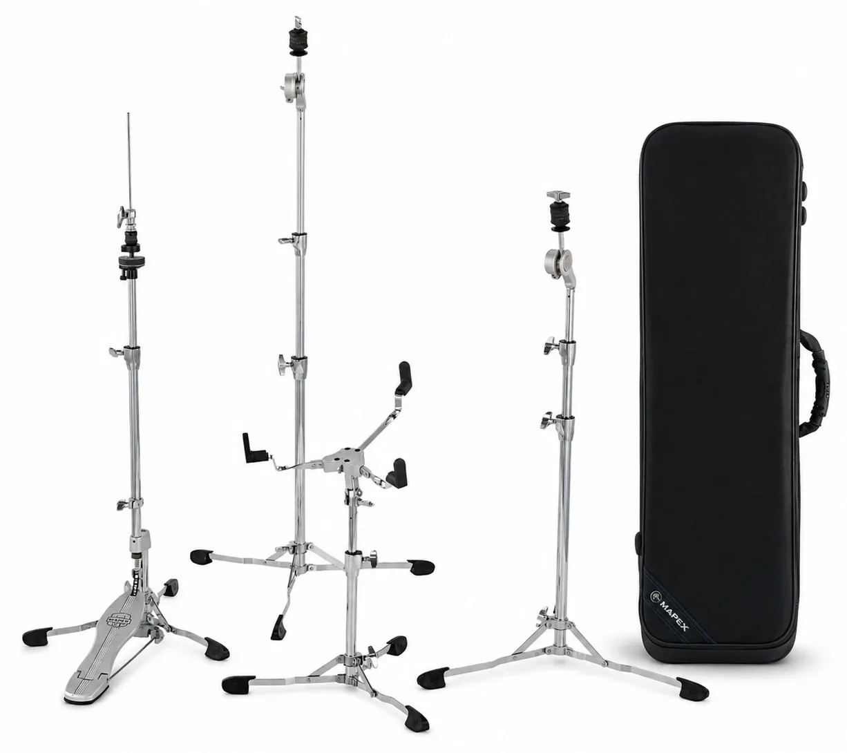 Kit de Ferragens Mapex StreetLite HPSL001 Flat Vintage com Hihat, 2 Retas, Est. Caixa com Bag