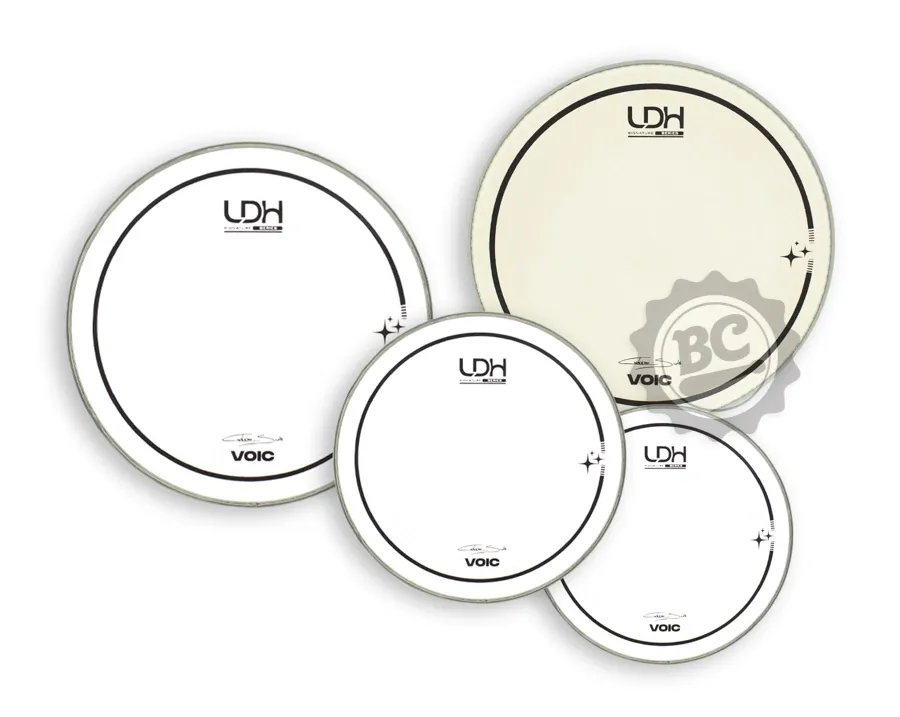 Kit de Peles Luen LDH Signature Cléverson Silva One Voic Clear 10", 12", 14" e 14" (caixa)