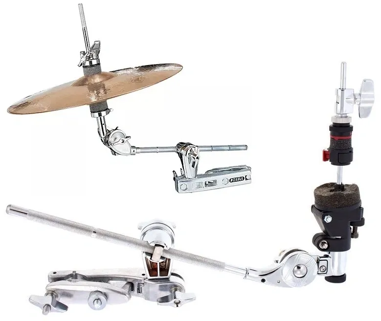Máquina de Chimbal Remota Tama MXA73N Quick Set Tilter comprida com clamp para fixar na estante
