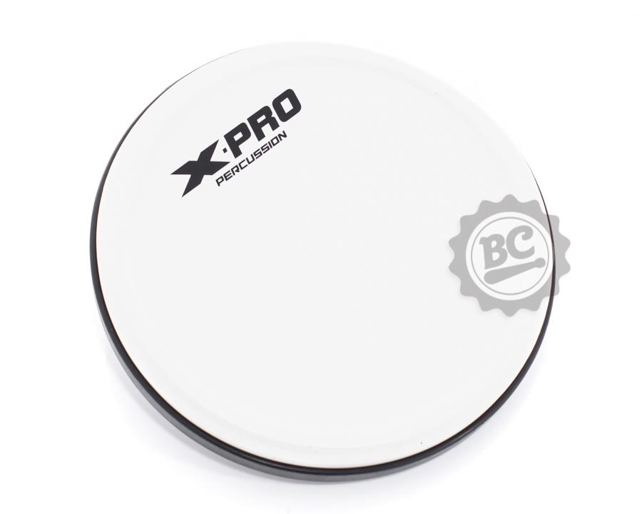 Pad de Bateria Eletrônica X-Pro C. Ibañez 7" White Dual Zone compatível com a maioria das marcas