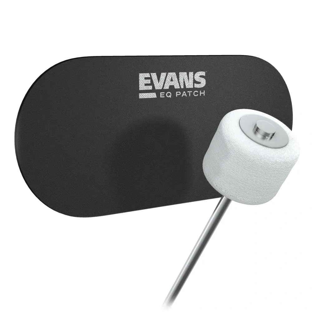 Pad de Bumbo Evans EQ Patch EQPB2 com 2 unidades (Pedal Duplo) Pad Kick (014109)