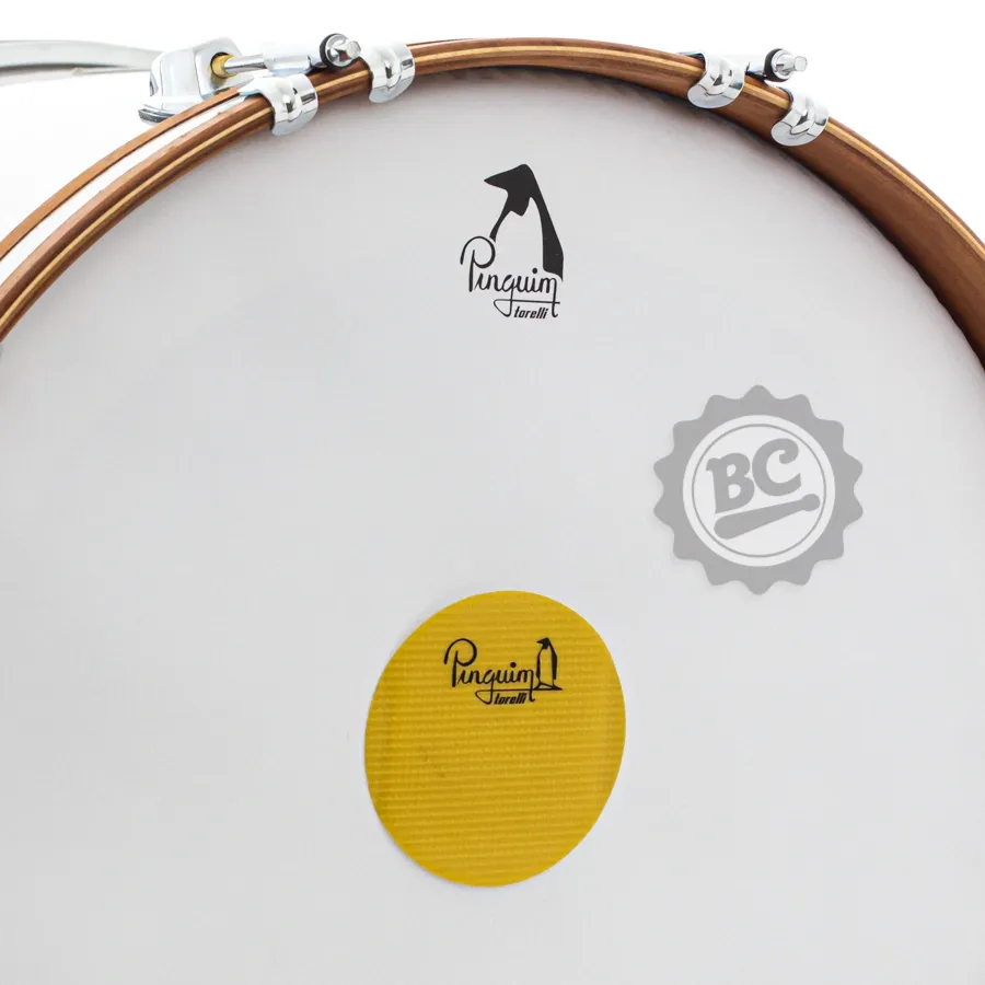 Pad de Bumbo Pinguim Vintage Series PTA87 Kevlar heavy pad kick tipo Remo Falam Slam