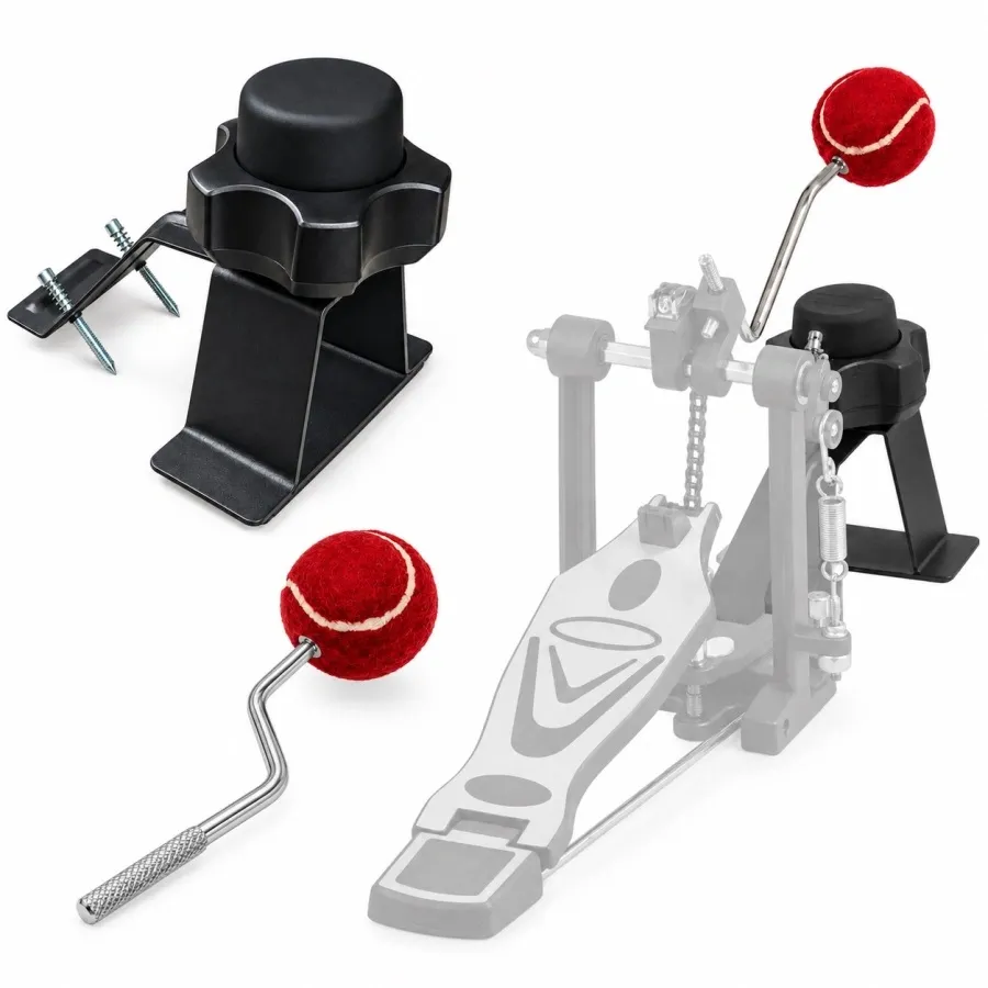 Pad de Bumbo X-Pro by C.Ibañez ED1 com Batedor Bass Drum Controller para acionar efeitos em pads e baterias